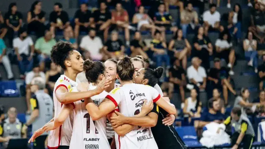 Equipe do Sesc Flamengo