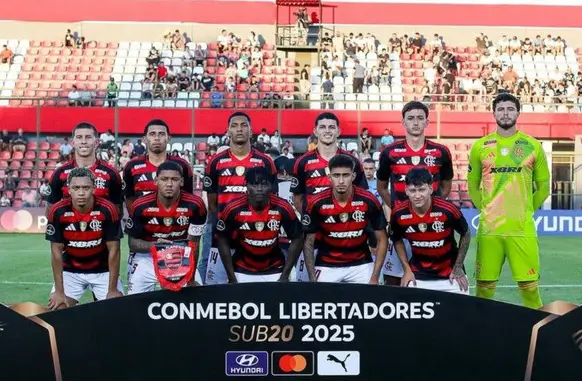Equipe Sub-20 do Flamengo (Foto: Divulgação/Flamengo)