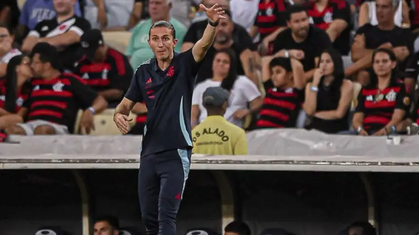 Filipe Luís, técnico do Flamengo