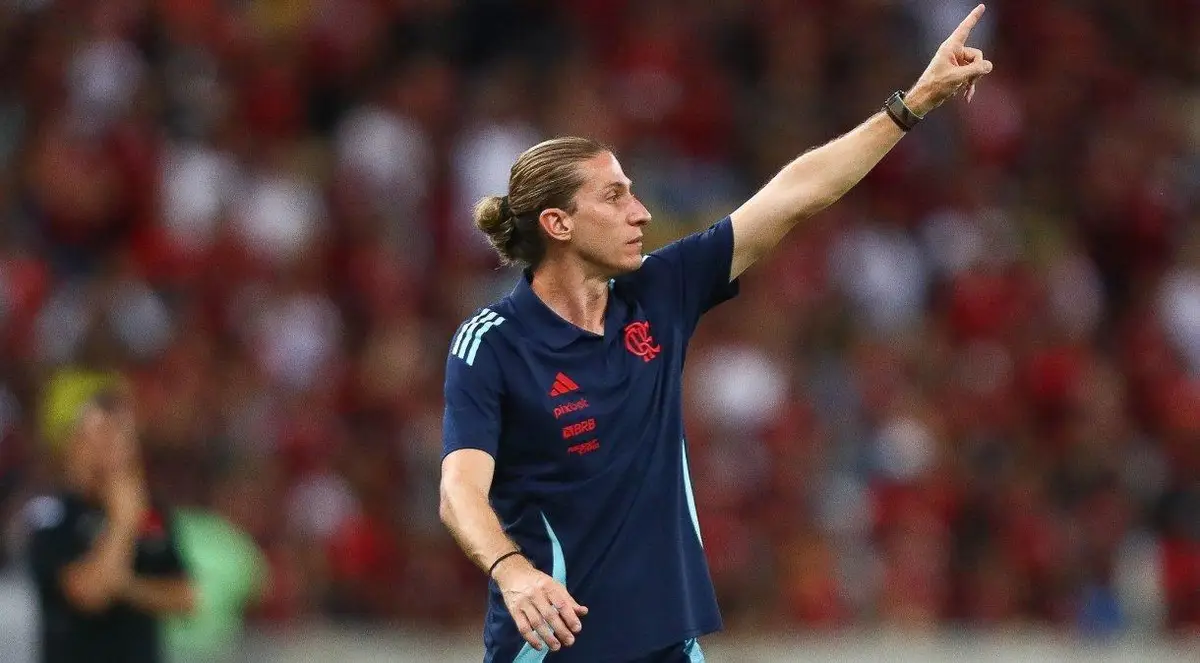 Filipe Luis, técnico do Flamengo