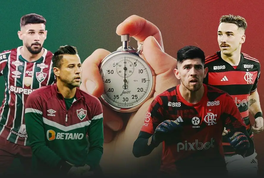 Fluminense e Flamengo disputam jogo de ida da final do Campeonato Carioca