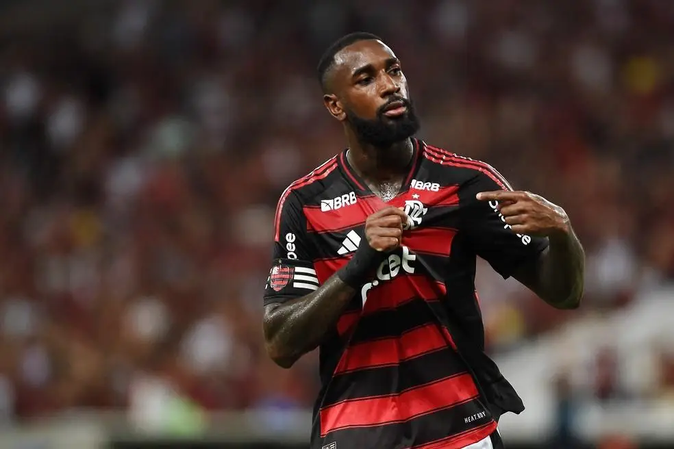 Gol de Gerson em Flamengo x Maricá