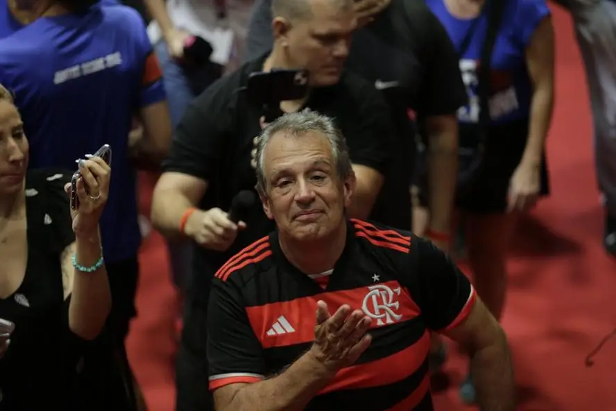 Luiz Eduardo Baptista, o Bap, presidente do Flamengo