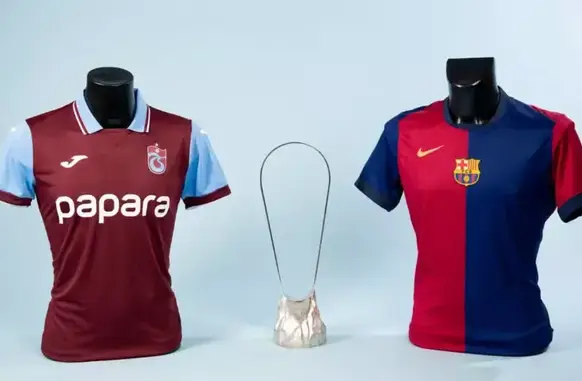 Barcelona x Trabzonspor (Foto: Reprodução/UEFA Youth League)