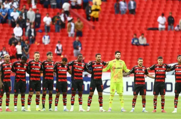 Elenco do Flamengo (Foto: Gilvan de Souza/Flamengo)