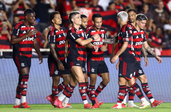 Elenco do Flamengo (Foto: Gilvan de Souza/Flamengo)