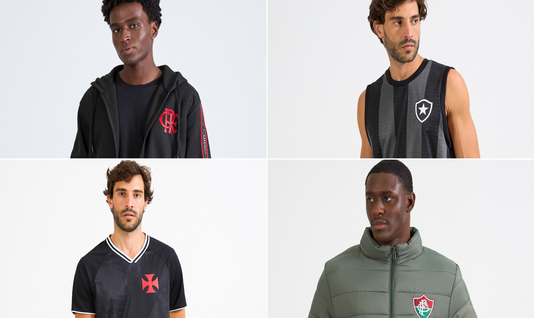 Coleção de Inverno "NÓS": Flamengo, Fluminense, Botafogo e Vasco em destaque Coleção de Inverno "NÓS": Flamengo, Fluminense, Botafogo e Vasco em destaque