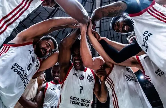 Equipe de Basquete do Flamengo (Foto: Divulgação/Flamengo)