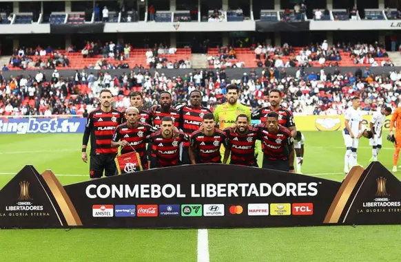 Flamengo na Libertadores (Foto: Gilvan de Souza/Flamengo)