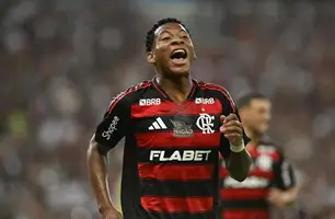 Gonzalo Plata comemora em Flamengo x Juventude (Foto: André Durão)