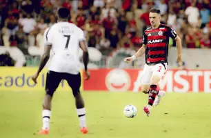 Léo Ortiz durante Flamengo x Central Córdoba (Foto: Adriano Fontes/Flamengo)