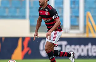 Pablo em estreia do Flamengo no Carioca 2025 (Foto: Reprodução / Arquivo Pessoal)