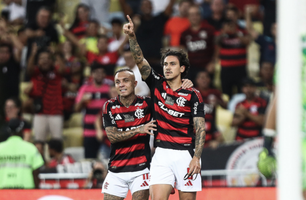Pedro e Everton Cebolinha (Foto: Gilvan de Souza/Flamengo)