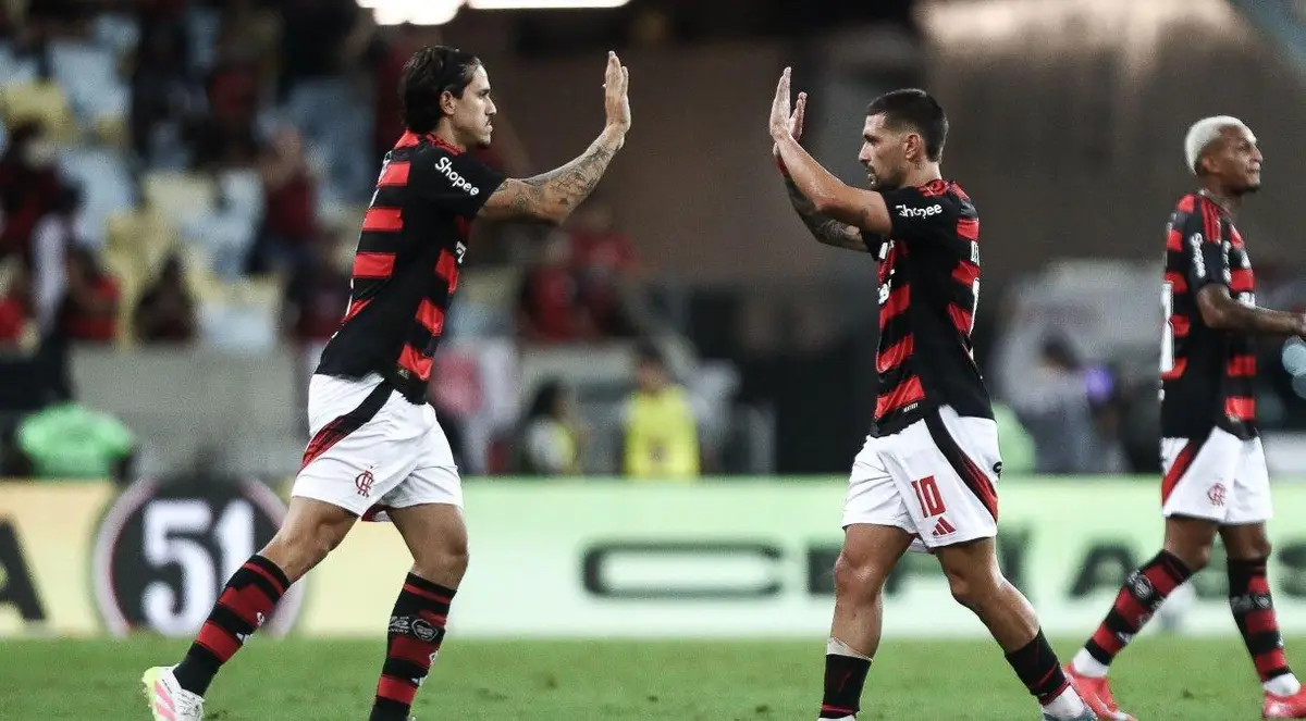 Pedro voltou a marcar pelo Flamengo após mais de sete meses