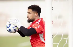 Rossi em treino do Flamengo (Foto: Adriano Fontes/Flamengo)
