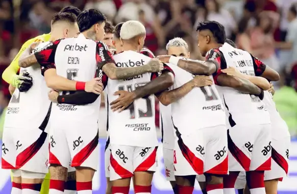 Time do Flamengo (Foto: Adriano Fontes/Flamengo)