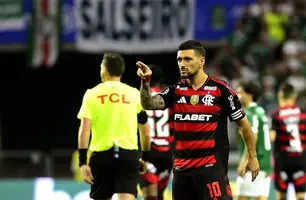 Arrascaeta em Palmeiras x Flamengo no Allianz Parque pelo Campeonato Brasileiro (Foto: Marcos Ribolli)
