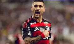 Arrascaeta brilha em jogo do Flamengo na Libertadores