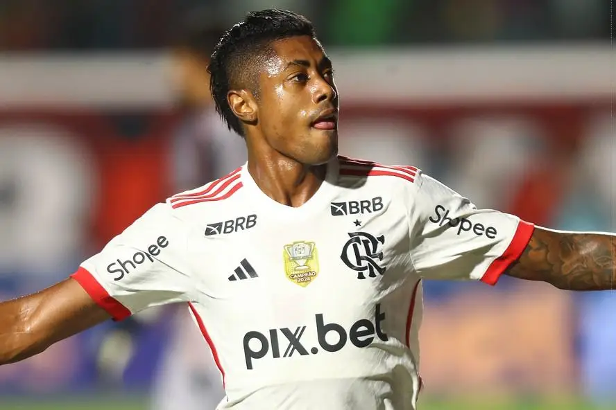 Bruno Henrique, atacante do Flamengo