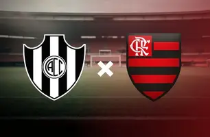 Central Córdoba x Flamengo (Foto: Editoria de Arte / O Globo)