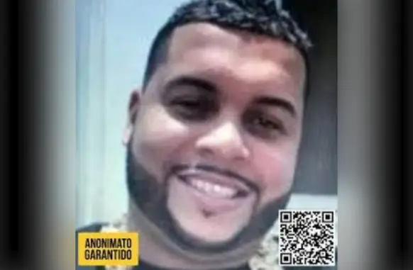 Chefe do tráfico da Maré, "TH da Maré" (Foto: Divulgação/Polícia Civil do Rio de Janeiro)