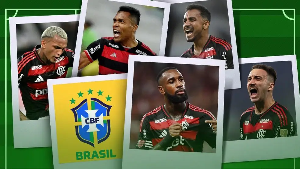 Convocados do Flamengo por Ancelotti