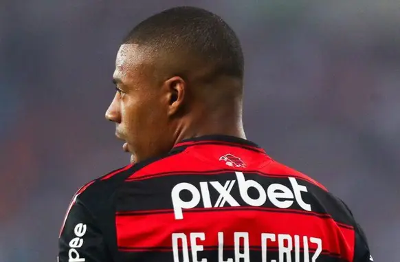 De La Cruz (Foto: Divulgação/Flamengo)