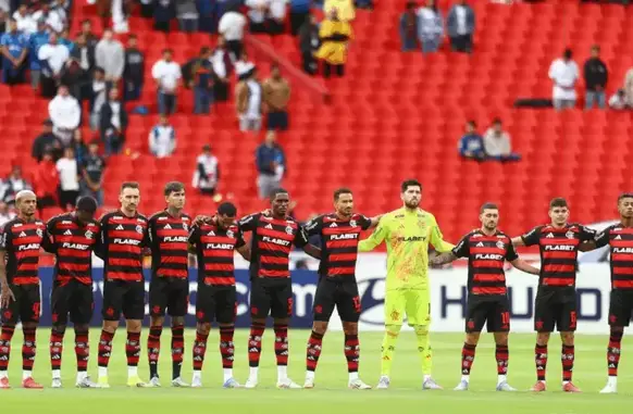 Elenco do Flamengo (Foto: Gilvan de Souza/Flamengo)