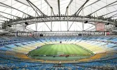 Separação de torcidas: Flamengo e Botafogo em lados opostos no Maracanã