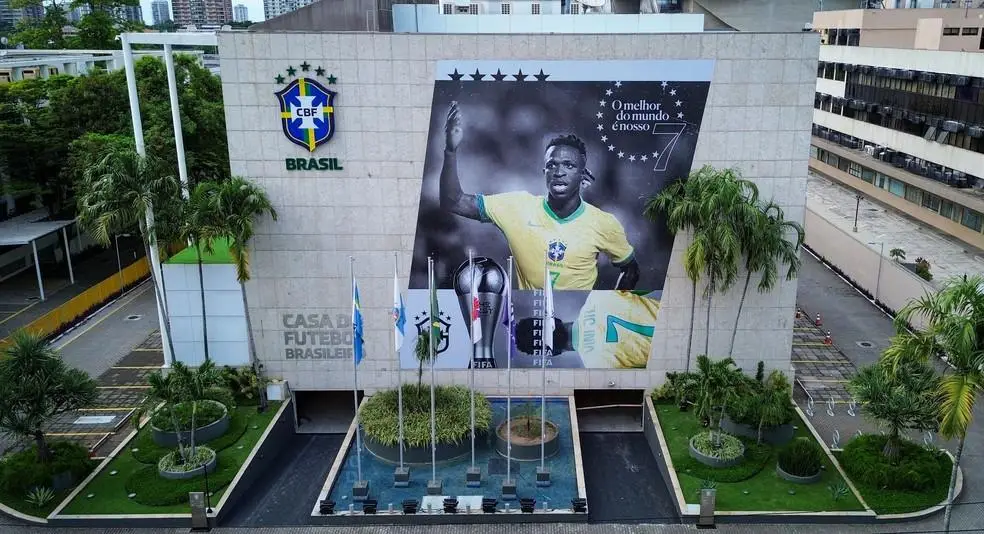 Fachada da sede da CBF, no Rio de Janeiro
