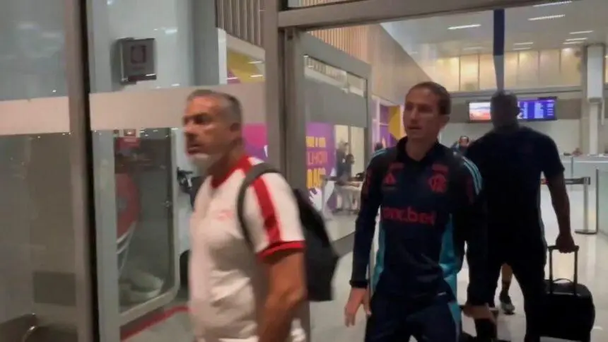Filipe Luís e José Boto