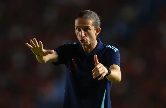 Filipe Luís é o técnico do Flamengo (Foto: Gilvan de Souza / Flamengo)