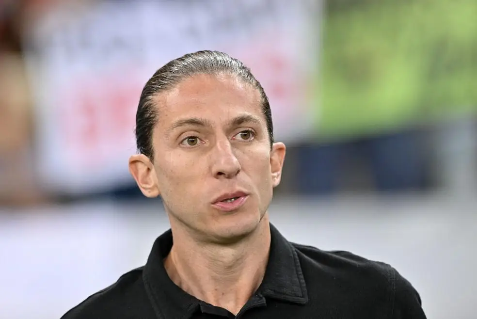 Filipe Luís em Flamengo x Botafogo pelo Brasileirão 2025