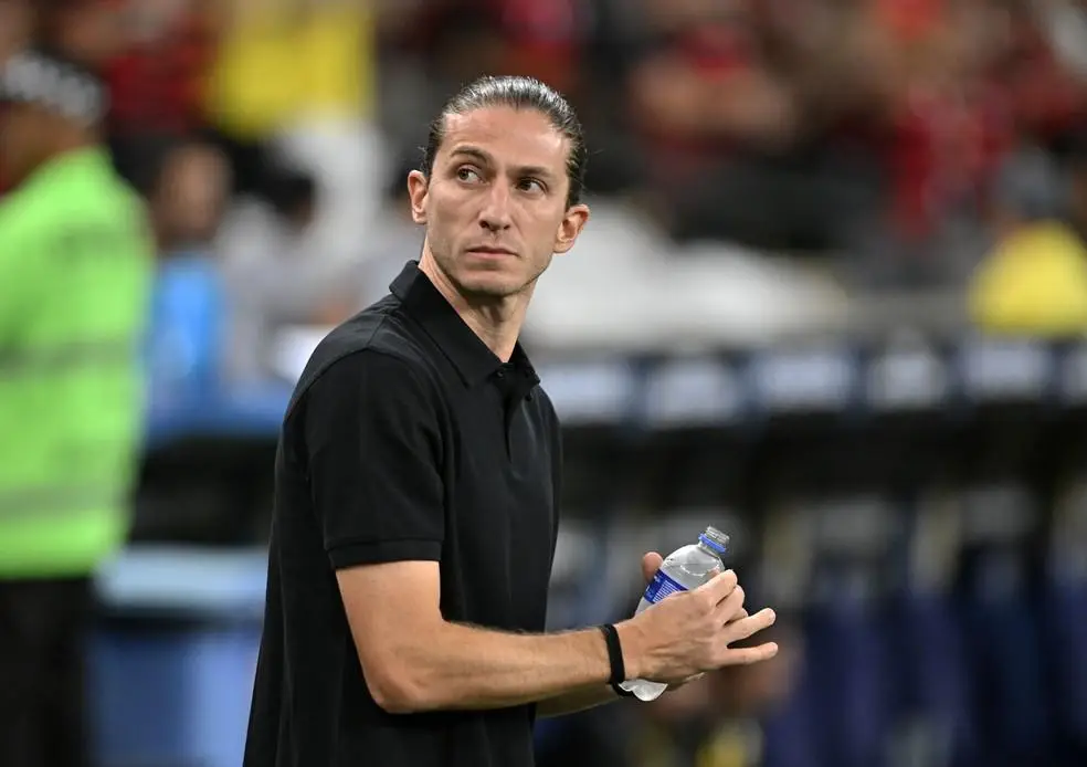 Filipe Luís, técnico do Flamengo