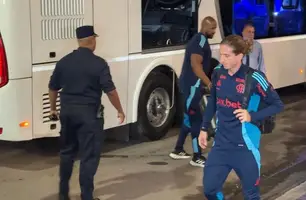 Flamengo chega a Santiago del Estero (Foto: Emanuelle Ribeiro)