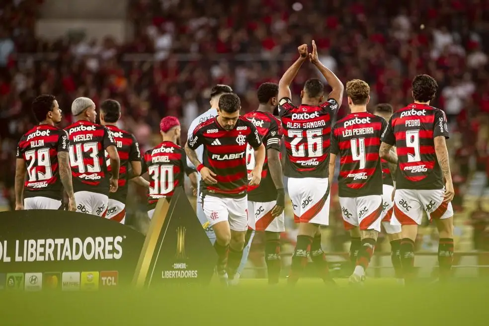 Flamengo contra o Deportivo Táchira pela Libertadores