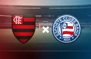 Flamengo x Bahia (Foto: Editoria de Arte / O Globo)