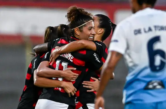 Futebol Feminino do Flamengo (Foto: Nayra Halm/Satff Images Woman/CBF)