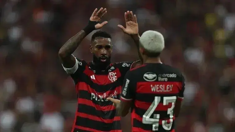 Gerson e Wesley formam dupla pelo Flamengo