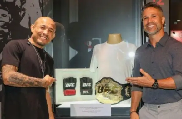 José Aldo e Diego Ribas (Foto: Reprodução)