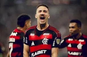 Léo Ortiz abriu o placar para o Flamengo no Maracanã (Foto: Adriano Fontes / Flamengo)