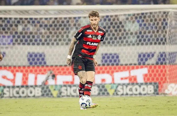 Léo Pereira em Cruzeiro x Flamengo (Foto: Adriano Fontes/Flamengo)
