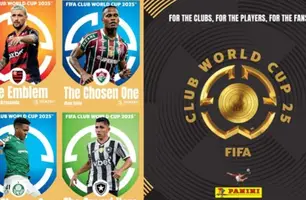 O álbum de figurinhas do Mundial de Clubes será produzido pela Panini• Divulgação/Panini (Foto: Divulgação/Panini)