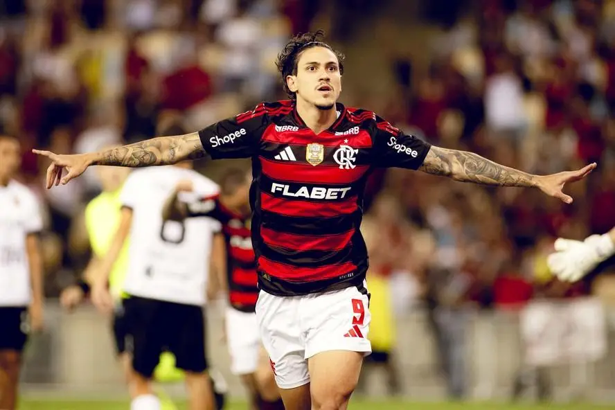 Pedro marcou contra Botafogo-PB, pela Copa do Brasil
