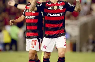 Varela comemora gol pelo Flamengo (Foto: Adriano Fontes/Flamengo)