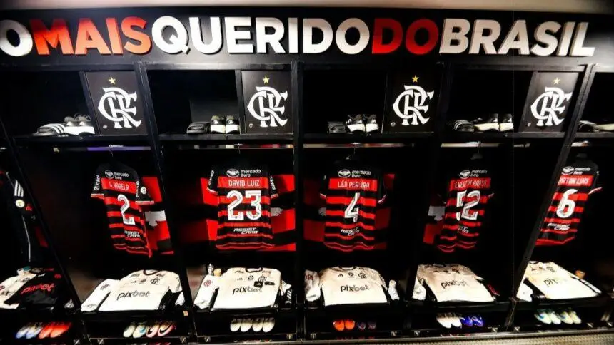 Vestiário do Flamengo