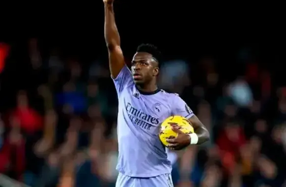 Vini Jr. no Real Madrid (Foto: Reprodução)