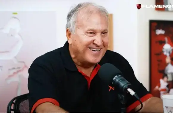 Zico (Foto: Reprodução/Flamengo TV)