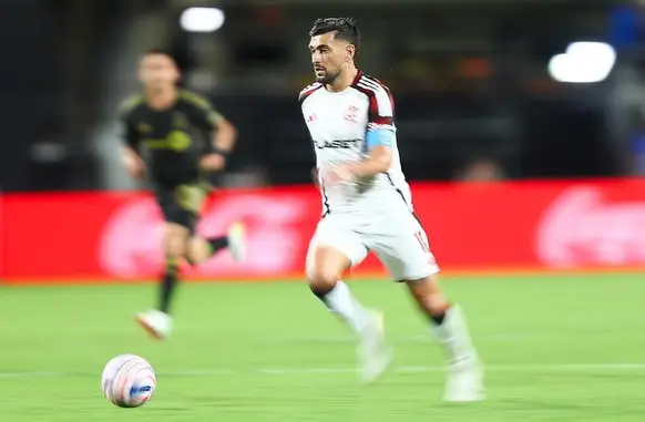 Arrascaeta contra o LA FC (Foto: Divulgação / Flamengo)