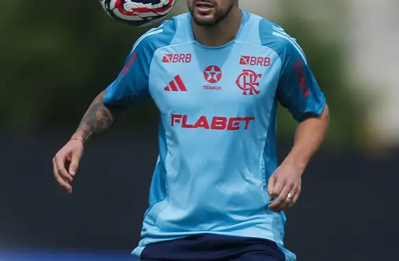Arrascaeta em treino do Flamengo nos EUA (Foto: Flamengo)